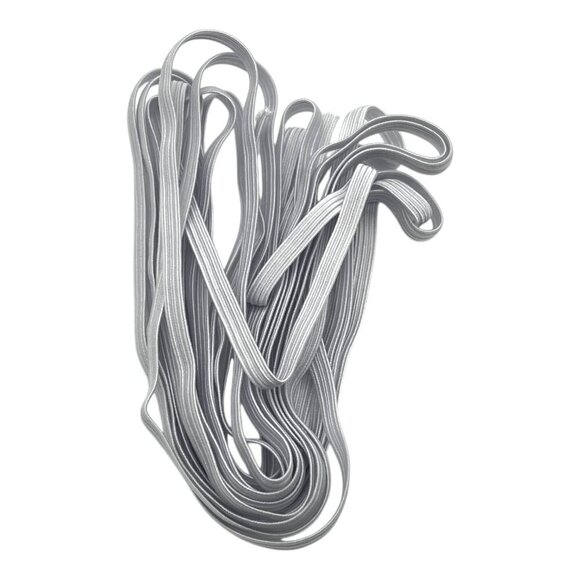 Gray Elastic Bands For Sewing Craft Work TPU Stretchy Durable Material 2 Packs - Picture 8 of 9